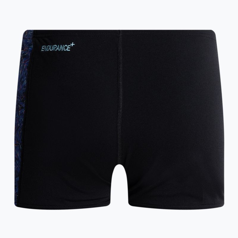 Speedo Digital Allover Panel Aquashort vaikiškos maudymosi kelnės juodos 68-09530 2