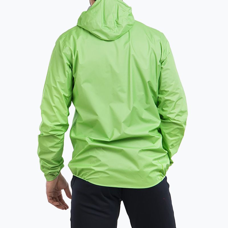 Vyriška bėgimo striukė Inov-8 Raceshell Pro FZ green 2