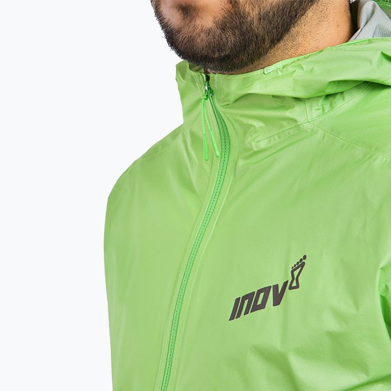 Vyriška bėgimo striukė Inov-8 Raceshell Pro FZ green 3