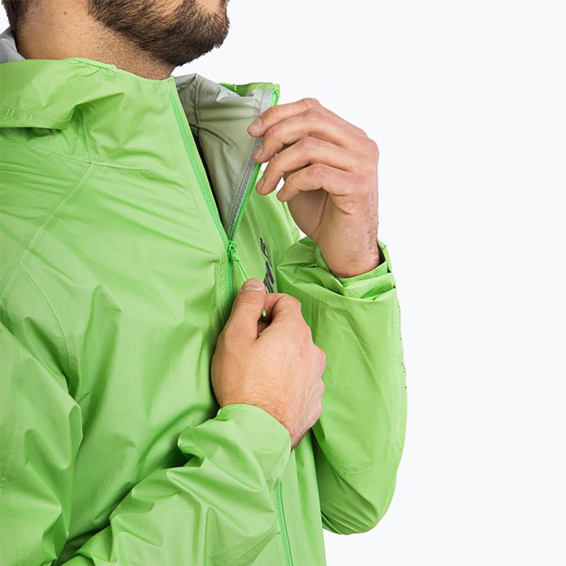 Vyriška bėgimo striukė Inov-8 Raceshell Pro FZ green 4