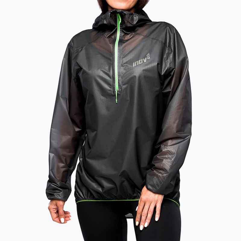 Bėgimo striukė Inov-8 Raceshell Half Zip black 3