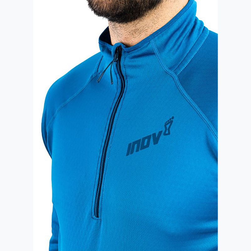 Vyriškas bėgimo džemperis Inov-8 Venturelite Mid Half Zip blue 3