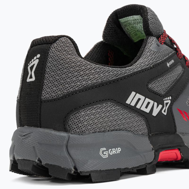 Vyriški bėgimo batai Inov-8 Roclite G 315 GTX V2 grey/black/red 9