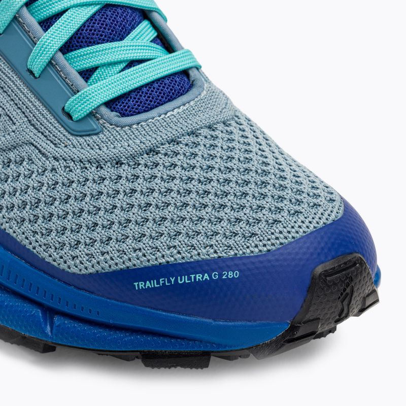 Moteriški bėgimo batai Inov-8 Trailfly Ultra G 280 light blue/blue 7