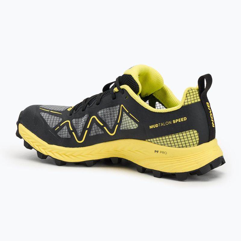 Vyriški bėgimo batai Inov-8 Mudtalon Speed black/yellow 3
