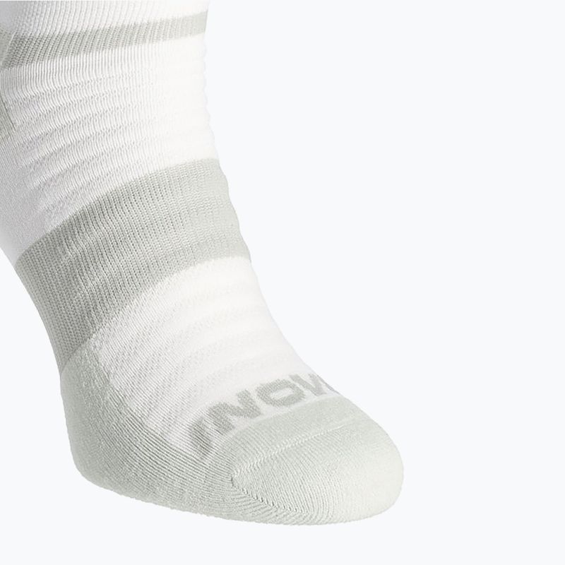 Bėgimo kojinės Inov-8 Active Low white/light grey 4