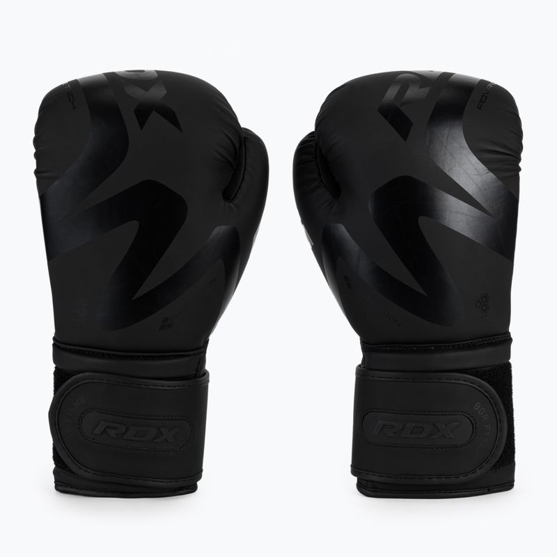 RDX T15 bokso pirštinės juodos BGR-F15MB-10OZ