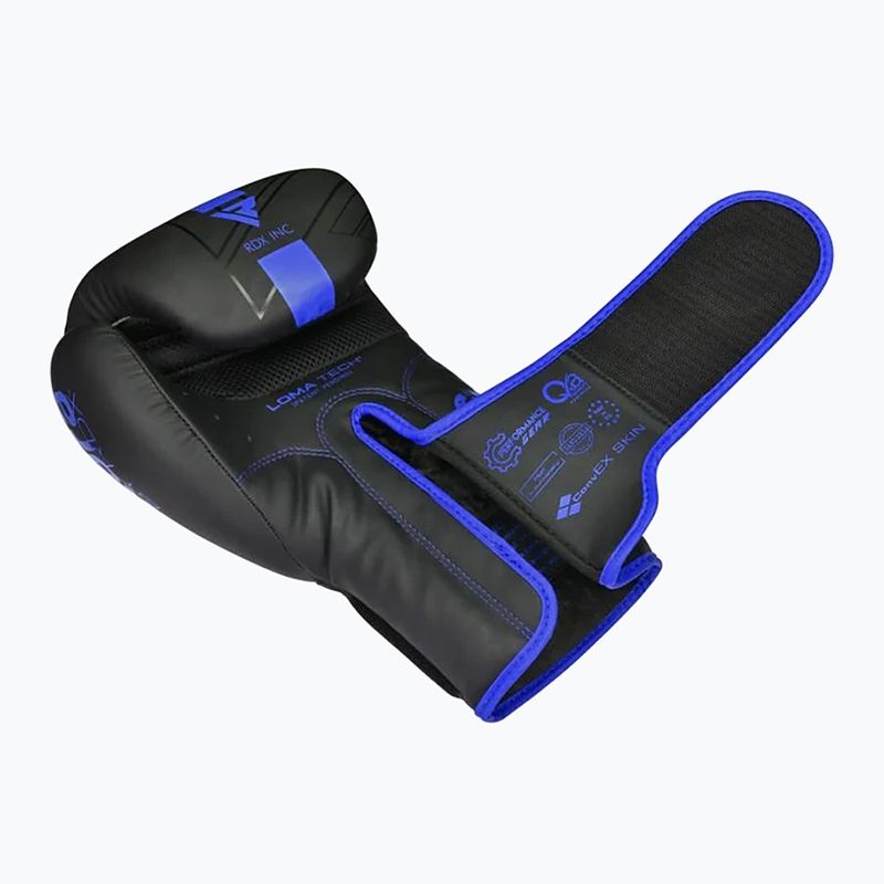 Bokso pirštinės Rękawice RDX F6 blue 4