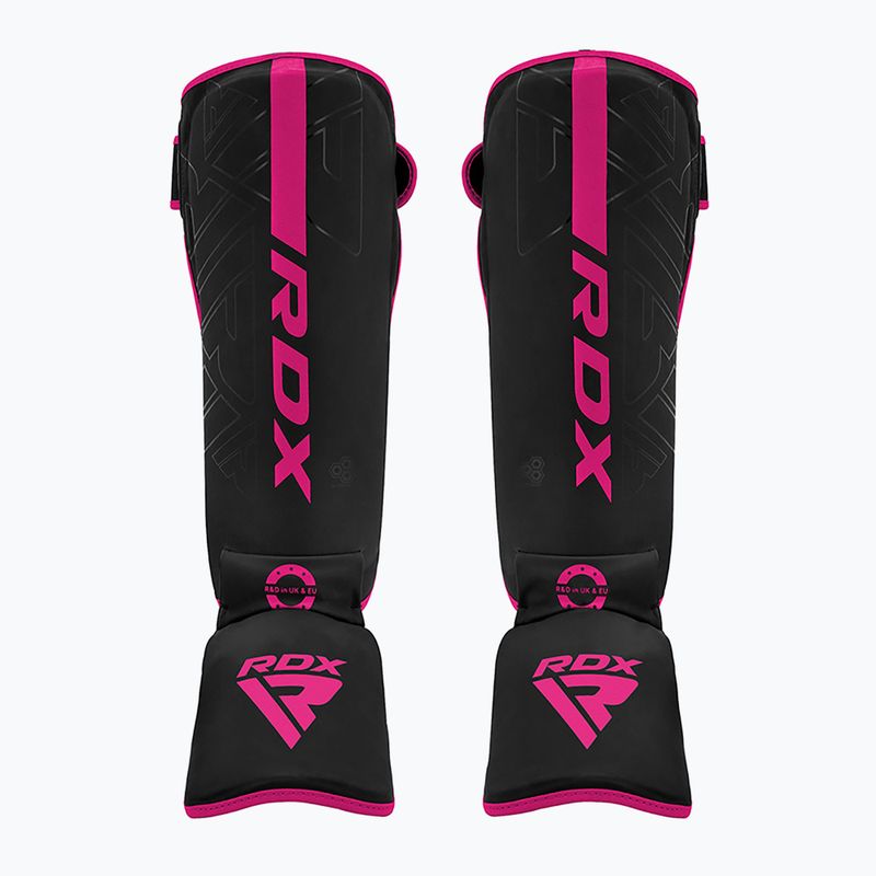 Blauzdų ir pėdų apsaugos RDX F6 Shin Instep pink 2