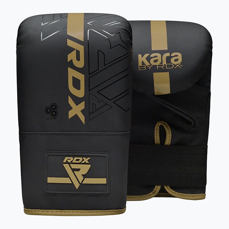 Bokso prštinės RDX F6 Bag Mitts golden