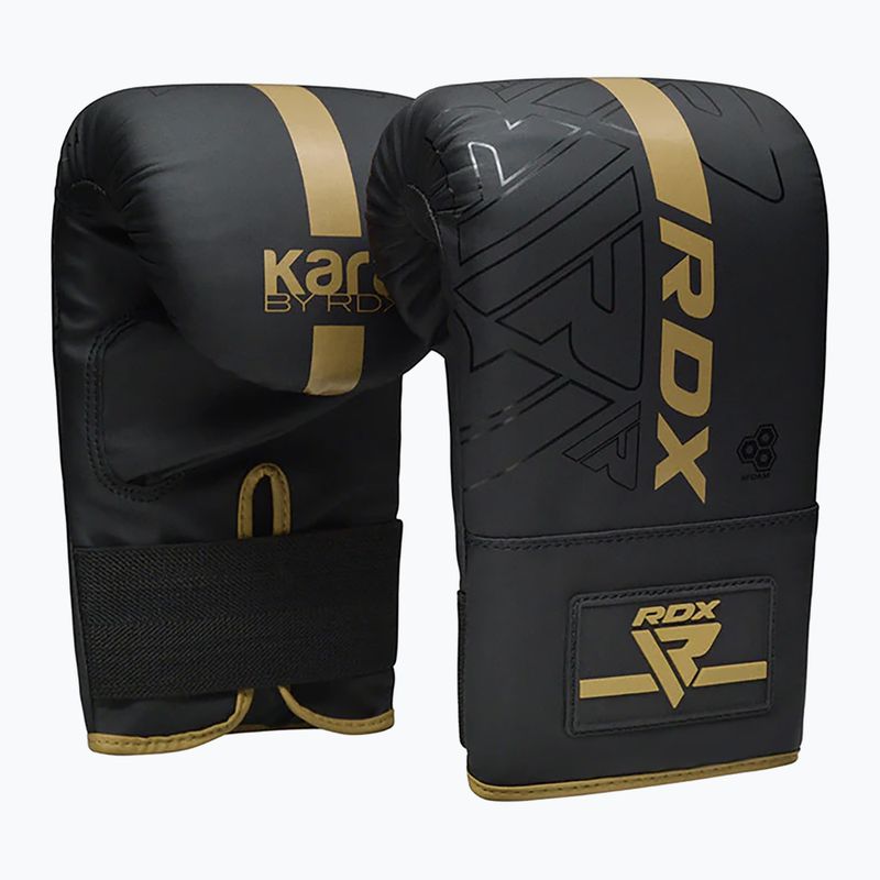 Bokso prštinės RDX F6 Bag Mitts golden 2