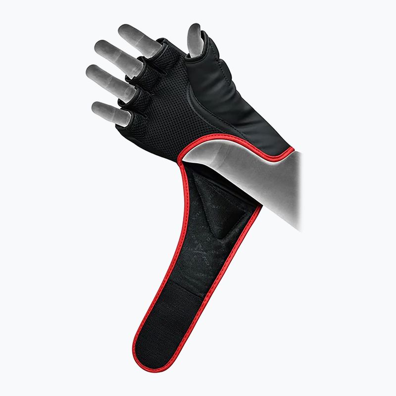 Graplingo pirštinės RDX Grappling F6 matte red 6