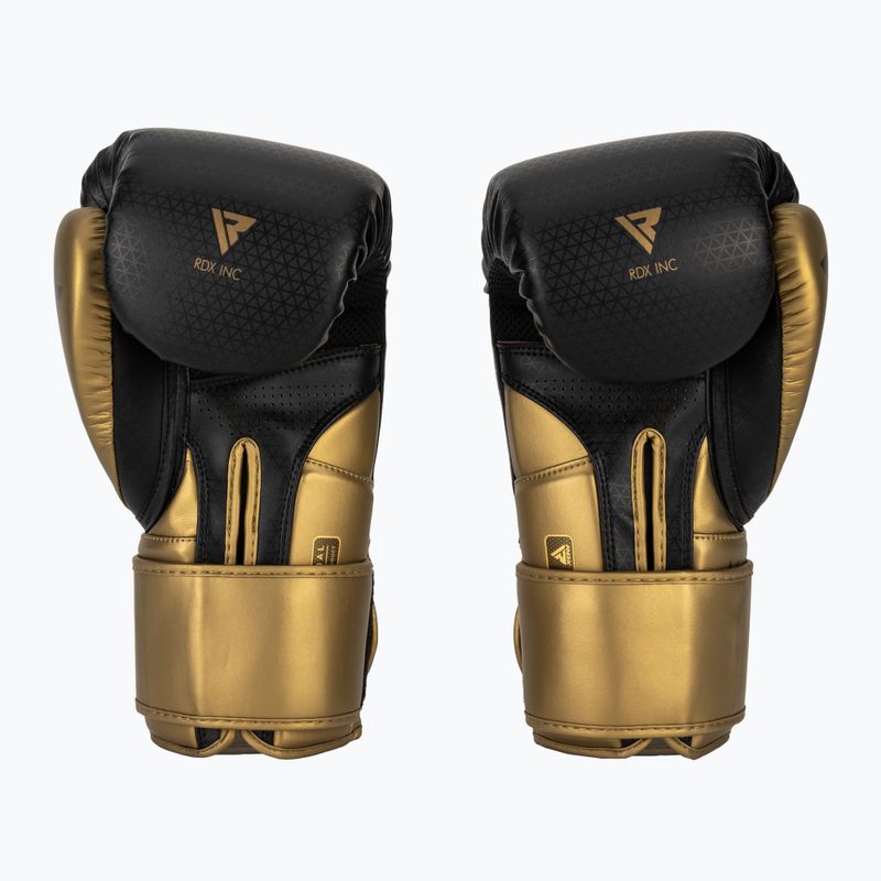 Bokso pirštinės RDX L2 Mark Pro Sparring Boxing Hook & Loop golden 3