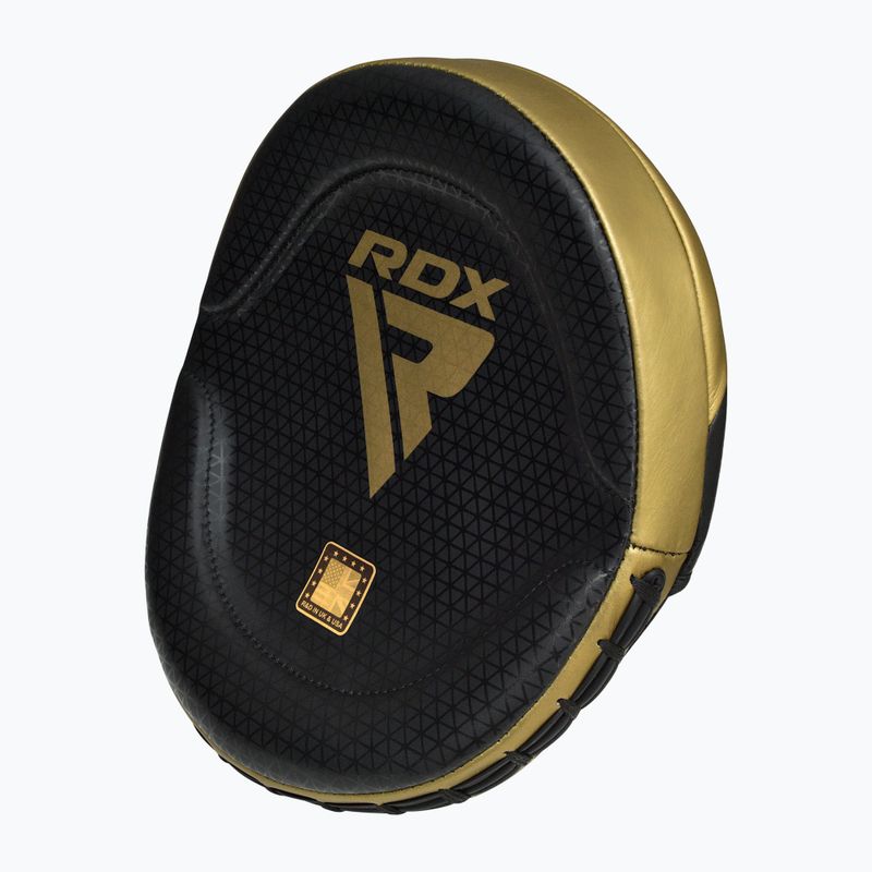 Treniruočių letenos RDX L1 Mark Pro Boxing Training Pads golden 2