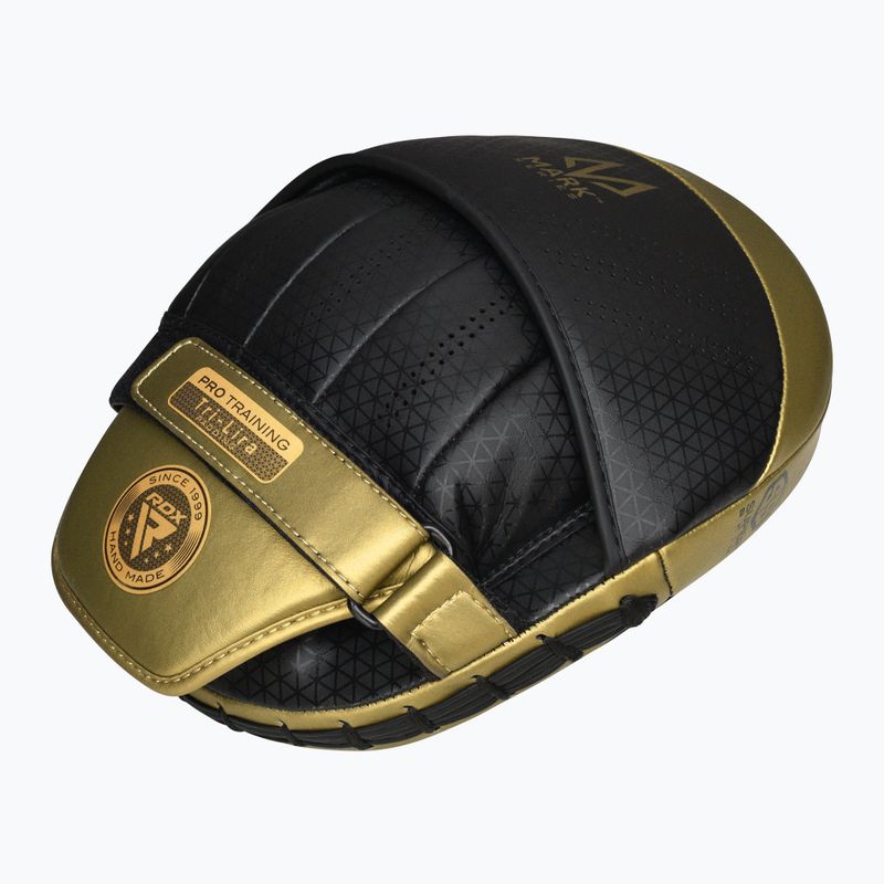 Treniruočių letenos RDX L1 Mark Pro Boxing Training Pads golden 3