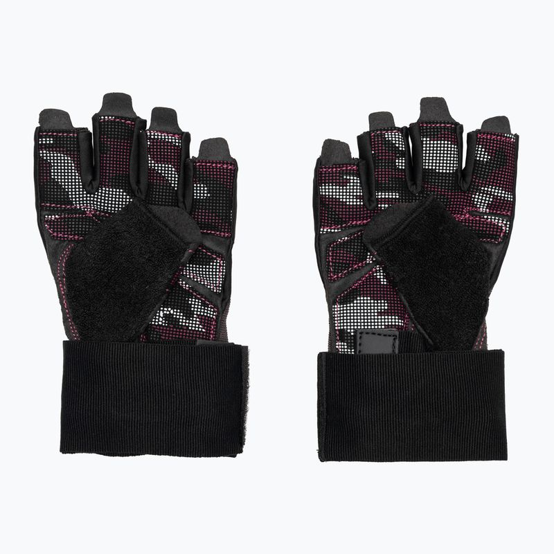 Treniruočių pirštinės RDX T2 Half pink 3