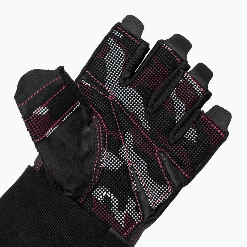 Treniruočių pirštinės RDX T2 Half pink 5