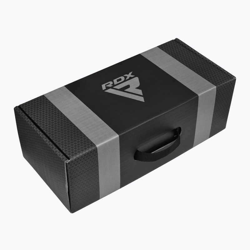 Bokso pirštinės RDX L2 Mark Pro Sparring Boxing Hook & Loop silver 8