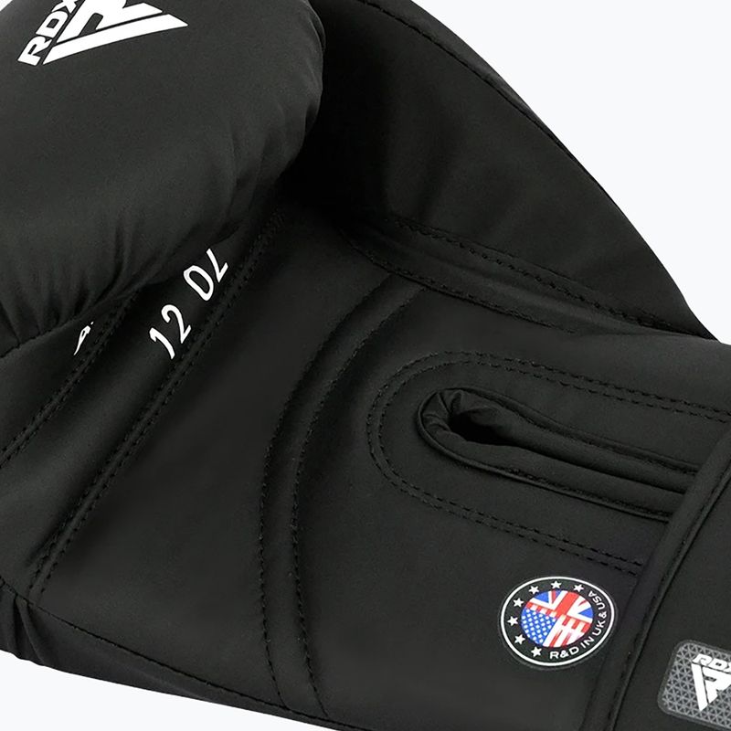 Bokso pirštinės RDX Boxing New Aura F17 black/blue 5