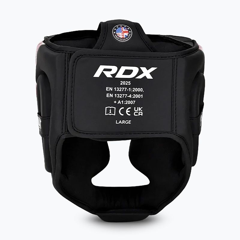 Bokso šalmas RDX New Aura F17 Head black/red 3