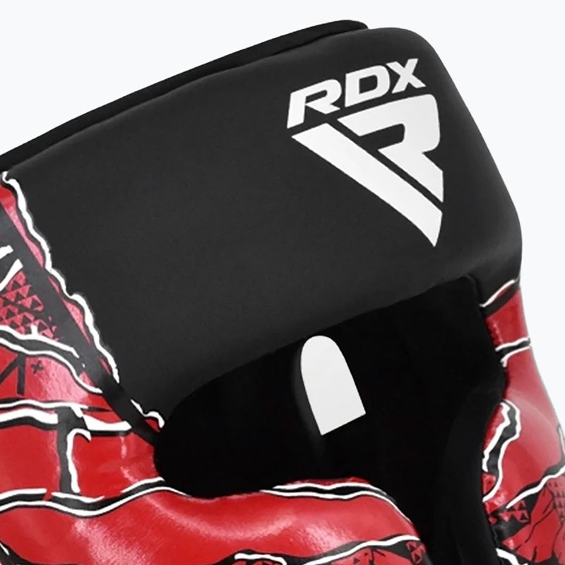 Bokso šalmas RDX New Aura F17 Head black/red 5