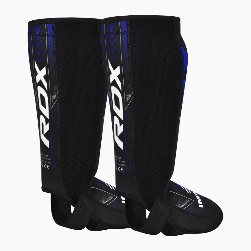 Blauzdų ir pėdų apsaugos RDX IMMAF Approved Neoprene Shin Instep SGN-IMF-1U blue 3