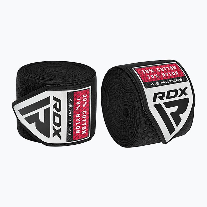 Bokso raiščiai RDX Hand Wraps RB 3 poros 450 cm black 2