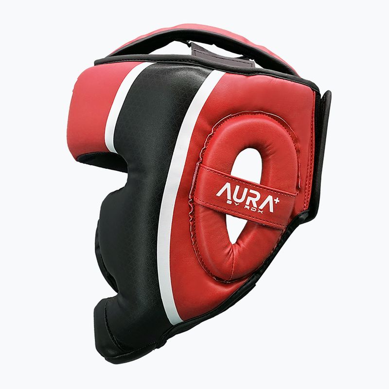 Bokso šalmas RDX Head Guard Aura Plus T-17 red 5