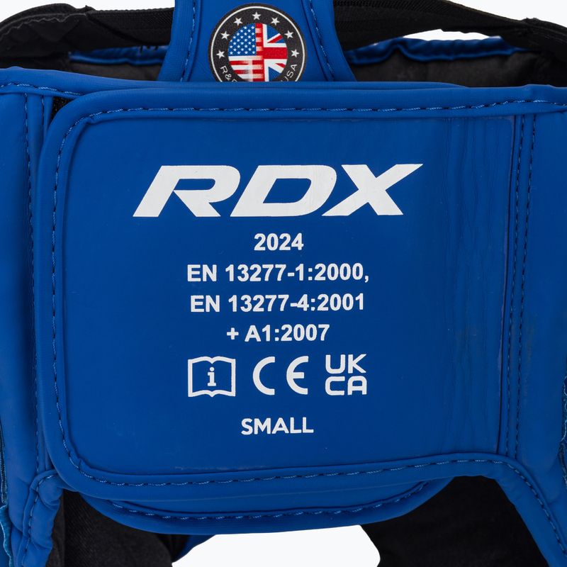 Bokso šalmas RDX Head Guard Aura Plus T-17 blue 5