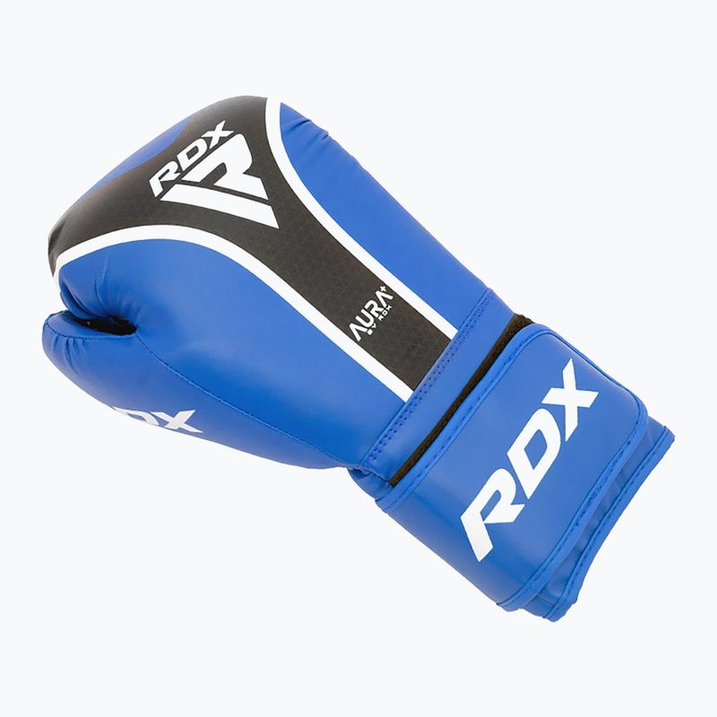 Bokso pirštinės RDX Boxing Aura Plus T-17 blue 3