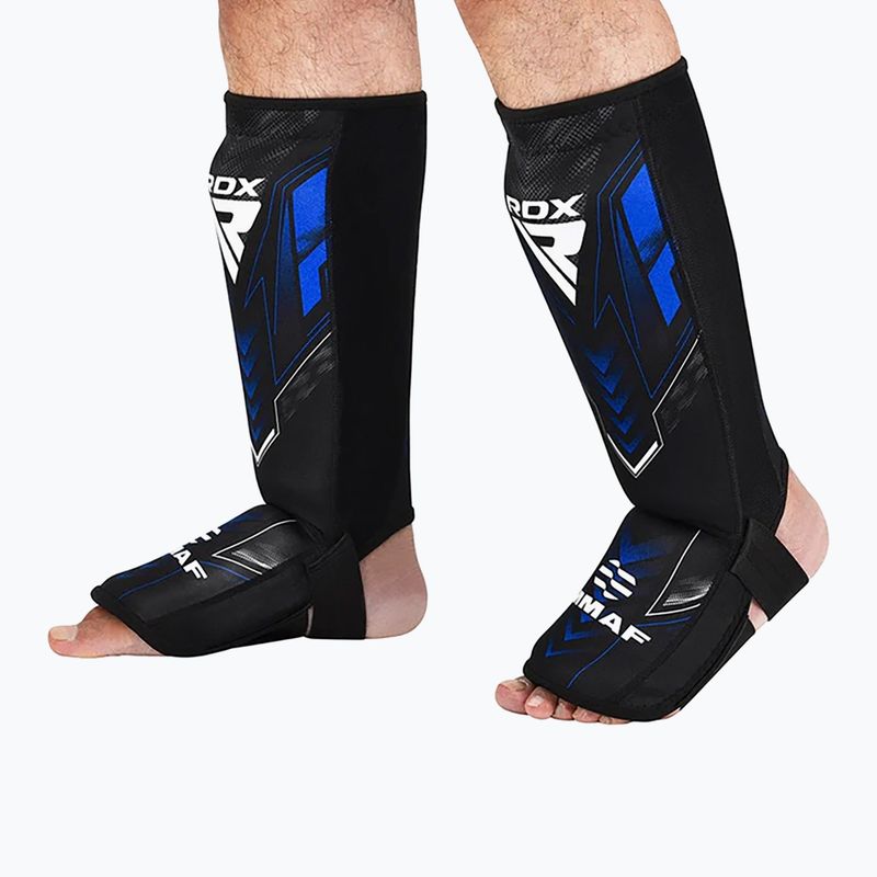 Blauzdų ir pėdų apsaugos RDX IMMAF Approved Neoprene Shin Instep army green 6