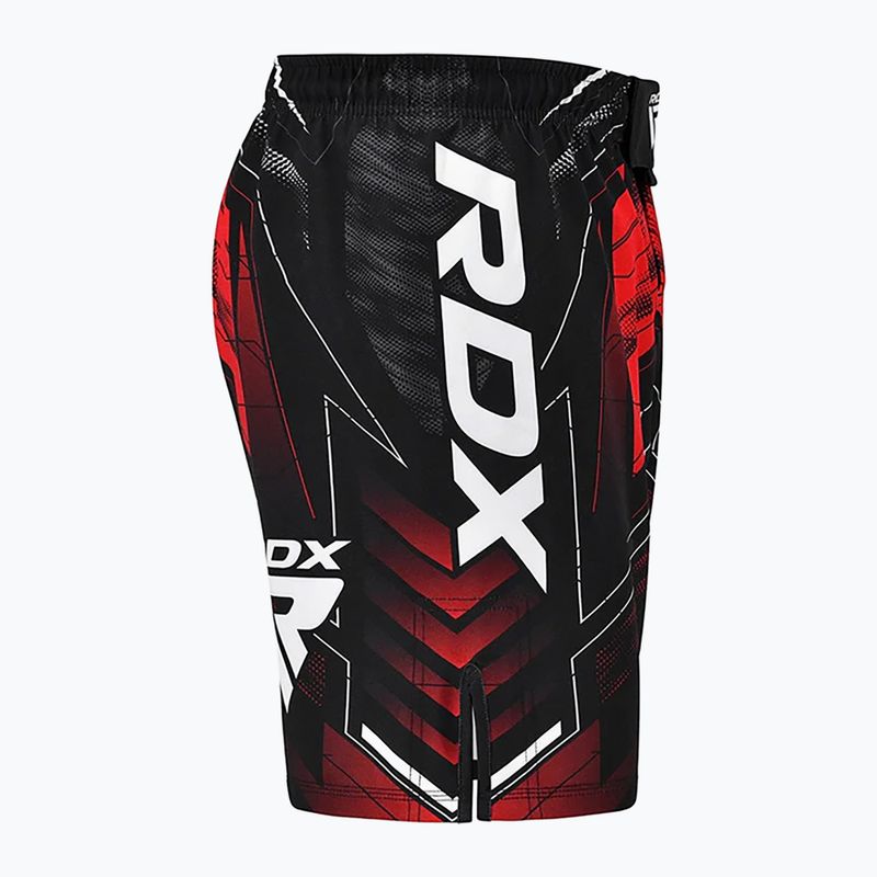 Vyriški treniruočių šortai RDX IMMAF Approved MMA Fight & Training red 4