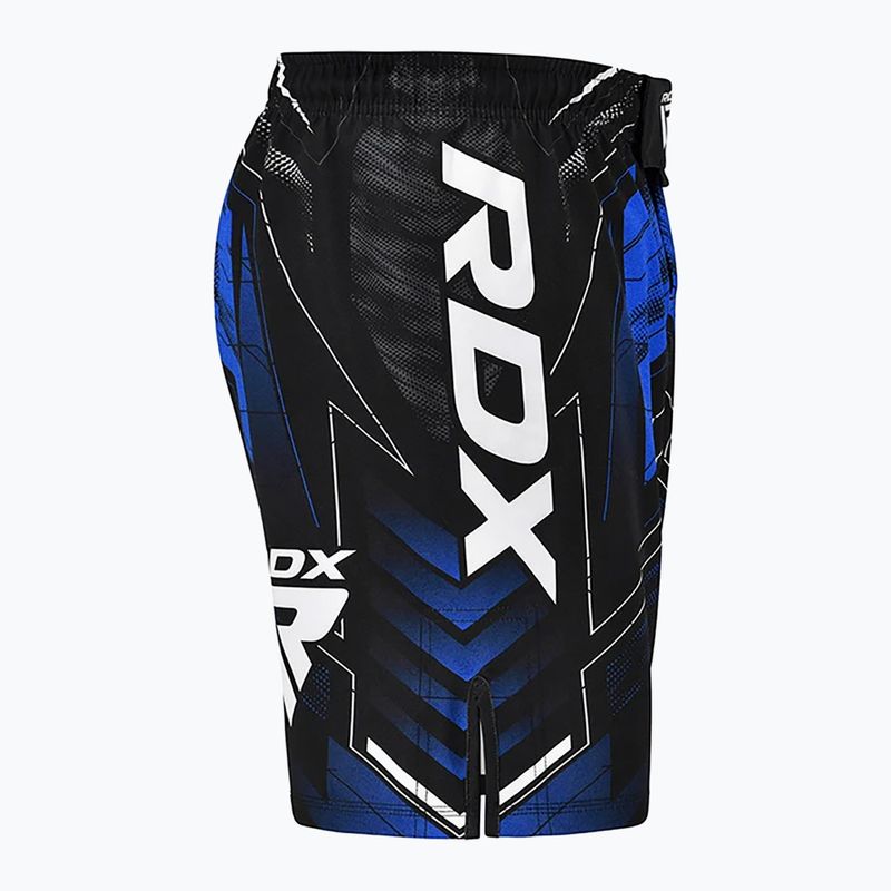 Vyriški treniruočių šortai RDX IMMAF Approved MMA Fight & Training blue 4