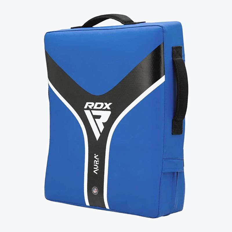 Treniruočių skydas RDX Kick Shield Aura Plus T-17 blue