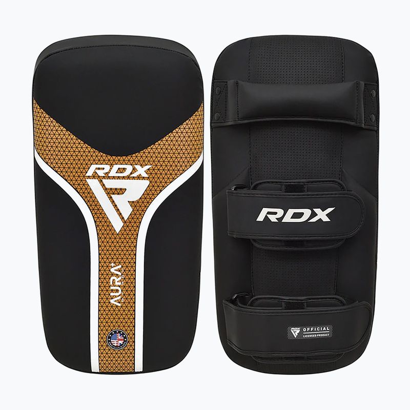 Treniruočių skydai RDX Arm Pad Aura Plus T-17 2 vnt. black/golden