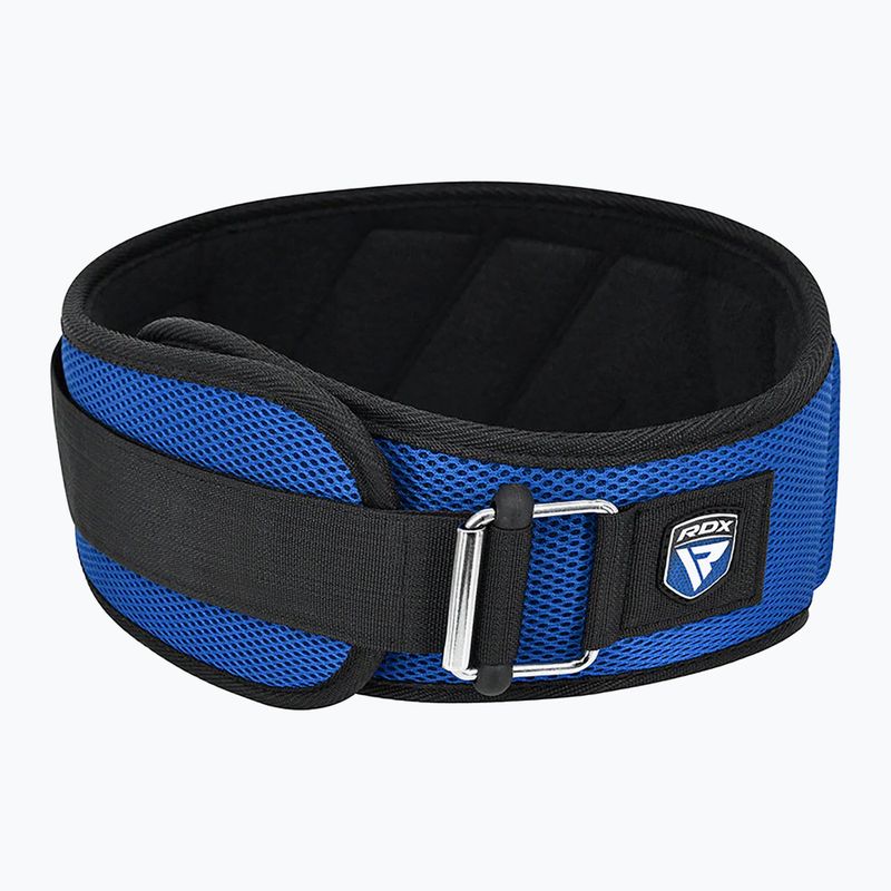 Diržas svorio kilnojimui RDX Rx4 Weightlifting Belt blue 3
