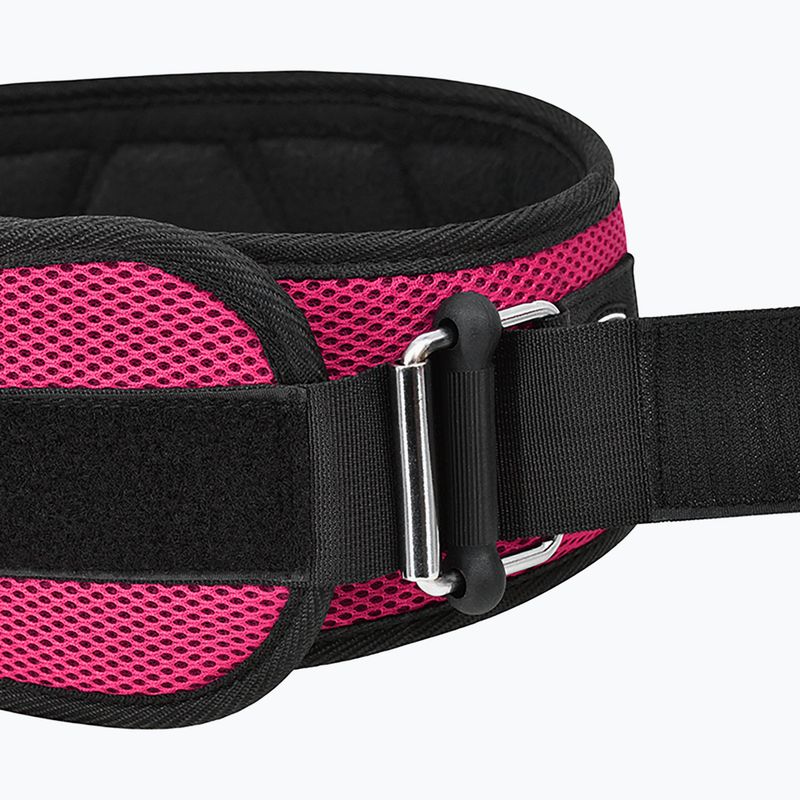 Svorių kilnojimo diržas RDX Rx4 Weightlifting Belt pink 5