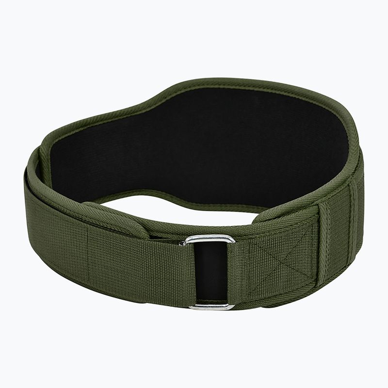 Svorių kilnojimo diržas RDX Rx5 Weightlifting Belt army green 4