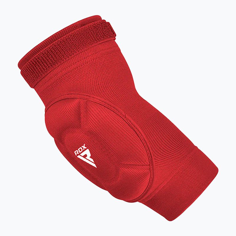 RDX Hosiery Elbow Foam alkūnių apsaugos raudonos/baltos spalvos