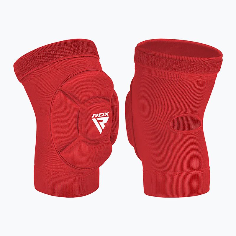 RDX K5 Hosiery Knee Foam kelio apsaugos raudonos/baltos spalvos 2