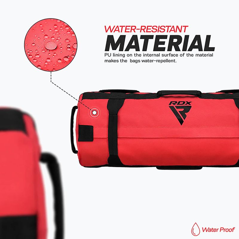 Treniruočių maišas RDX Fitness Sand red 8