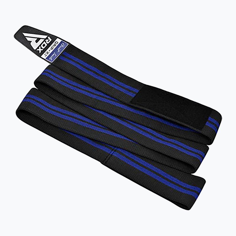 Kelių apsaugos RDX KR11 Gym Knee Wrap black/blue 5