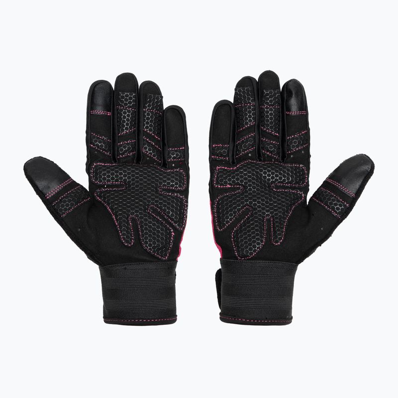 Treniruočių pirštinės RDX W1F Full Finger pink 3