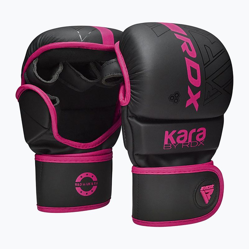 Grappling pirštinės RDX F6 Shooter Grappling pink 2