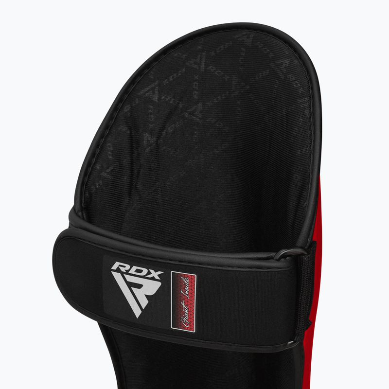 RDX T1 blauzdikaulio ir pėdos apsaugos raudonos/baltos spalvos 6