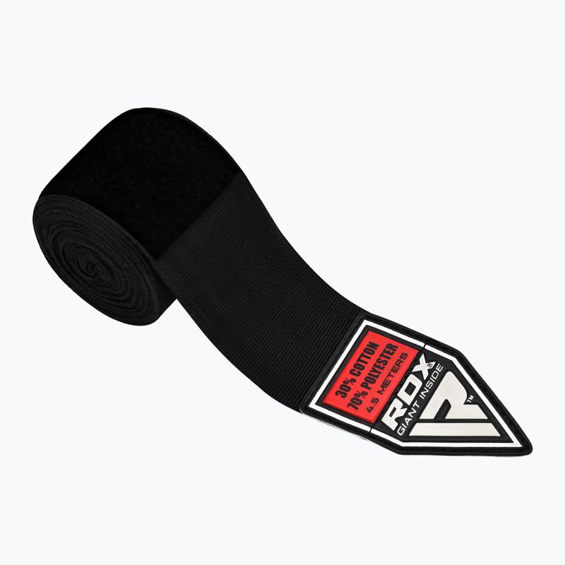 Boksininkų tvarsčiai RDX Hand Wraps Plus juodi 2