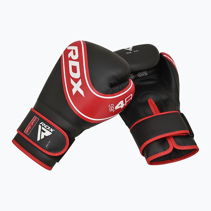 Vaikiškos bokso pirštinės RDX JBG-4 red/black 2