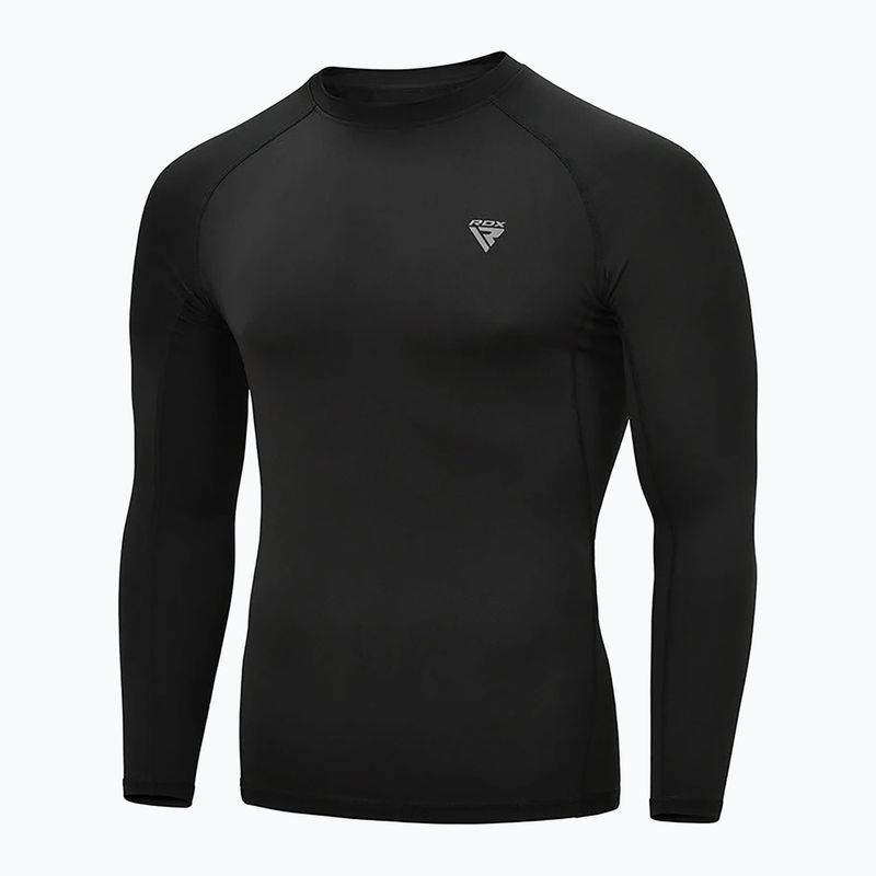 Marškinėliai ilgomis rankovėmis RDX T15 Rashguard black
