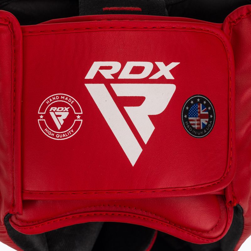 Bokso šalmas RDX Boxing Head Guard AS1 red 5