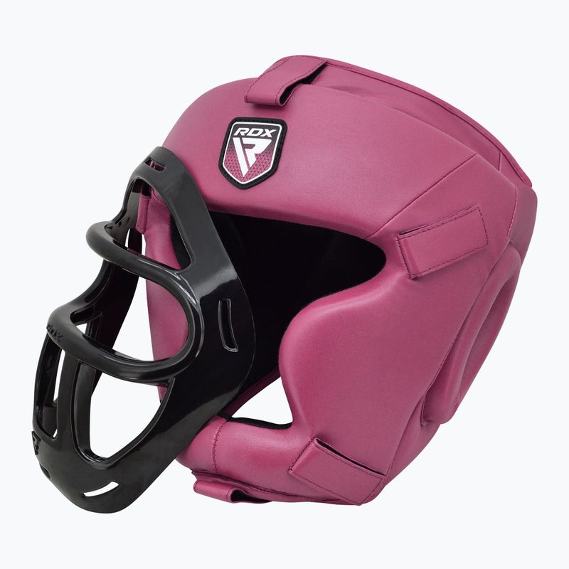 Bokso šalmas RDX Guard Grill T1 pink 3